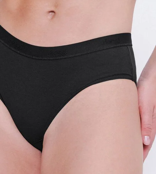 Sloggi Sloggi 2x GO CASUAL Hipster Slip Bio-Baumwolle, Schwarz, – Produktbild 3 von 4