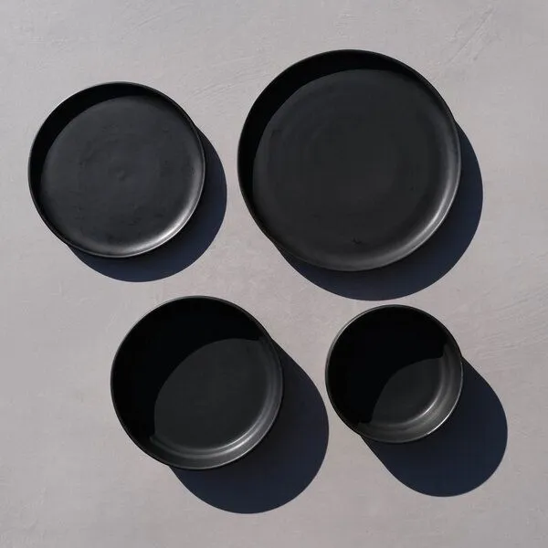 Izanami Tableware Izanami Tableware Geschirrset für 1 Person - 6 Personen - Lietzensee, Schwarz, – Produktbild 3 von 3