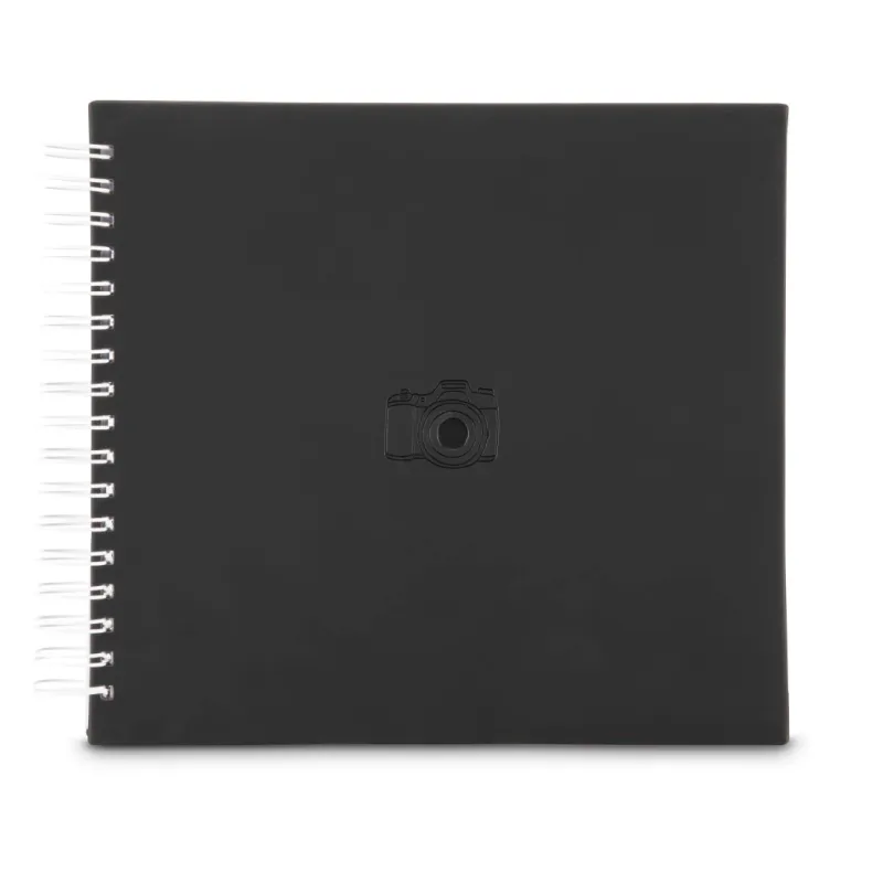 Hama Hama Spiral-Album "Signs", 28x24 cm, 50 weiße Seiten, Schwarz – Produktbild 2 von 4