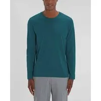 YTWOO YTWOO Herren Langarmshirt, Longsleeve aus Bio-Baumwolle, nachhaltig, Türkis, – Produktbild 1 von 1