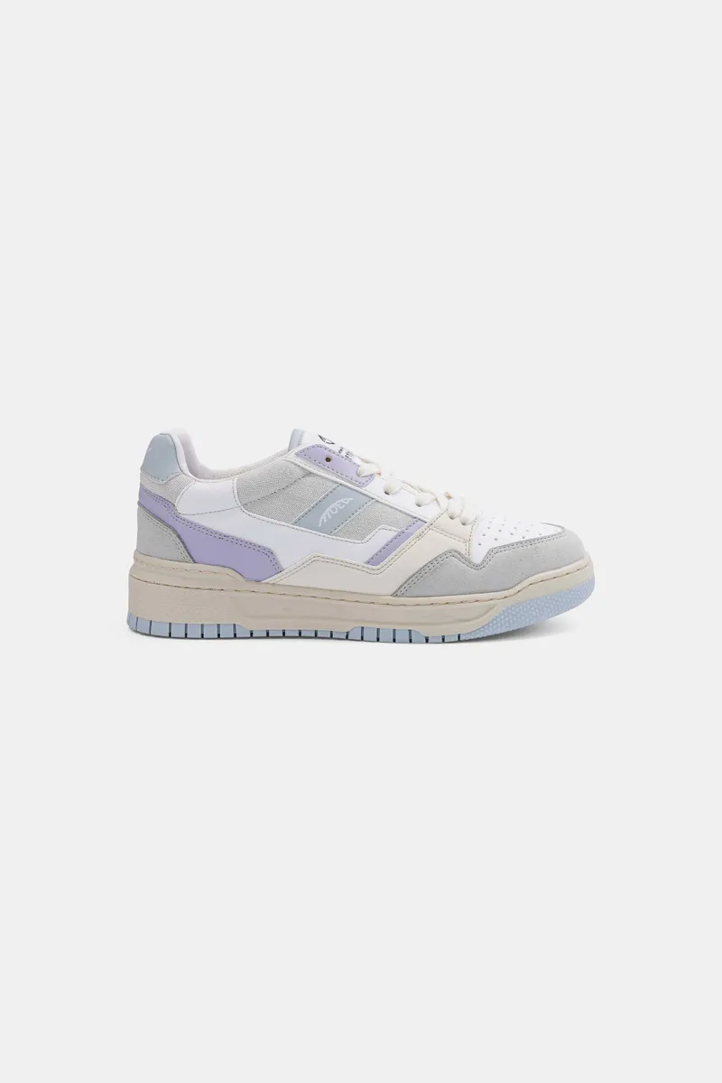 MoEa MoEa Herren vegan Sneaker Echo Grey & Lila Apple, Hellgrau, – Produktbild 1 von 2