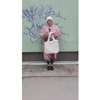 PANAPUFA PANAPUFA handgefertigte Shopper-Tasche aus dicker Wolle – Produktbild 1 von 1