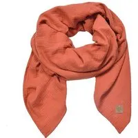WiDDA berlin WiDDA berlin Großes Musselin Tuch in vielen Farbvarianten aus Baumwolle (Bio-Qualität), Terracotta, – Produktbild 1 von 1
