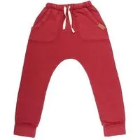 Walkiddy Kinder Jogginghose GOTS zertifiziert Bio-Baumwolle, Rot, Walkiddy – Produktbild 1 von 1