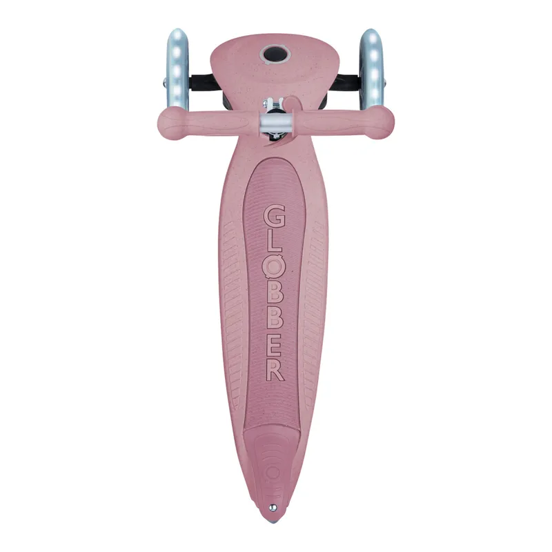 Globber Globber Scooter Junior Foldable Lights ECO, Rosa, – Produktbild 1 von 4