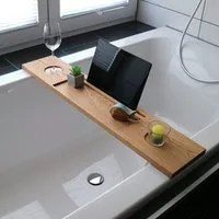 Woodkopf Woodkopf Badewannenablage LEA aus Holz – Produktbild 1 von 1