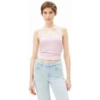 ARMEDANGELS ARMEDANGELS SINGLE JERSEY Damen Top aus Bio-Baumwolle, Pink mist, – Produktbild 1 von 1