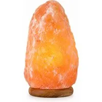 HANS NATUR Beleuchteter Salzkristall "Rock" Höhe ca. 30 cm, Gewicht ca. 7-10 kg – Produktbild 1 von 1