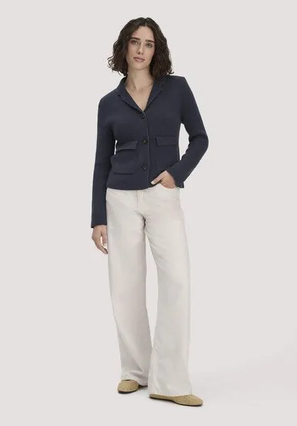 hessnatur hessnatur Jeans ALVA Wide Leg UNDYED aus Bio-Baumwolle mit TENCEL Lyocell, Natur, – Produktbild 1 von 4
