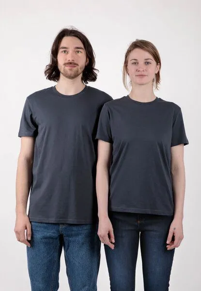 TORLAND TORLAND Basic T-Shirt CRAFTER, Grau (india ink grey), – Produktbild 4 von 4