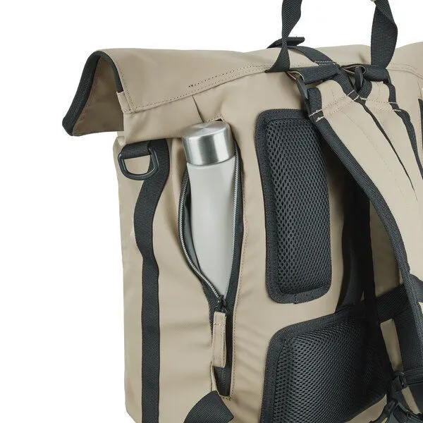 UNRAT REAL OCEAN PLASTIC Unrat Real Ocean Plastic Rolltop Rucksack #1 Nature – Produktbild 4 von 4