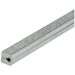 HOPPE Hoppe Vierkant-Profilstift 8 x 140 mm, geteilt, verzinkt – Produktbild 1 von 1