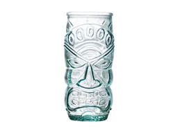 Trinkglas 'Tiki' 0,55 l, aus Recyclingglas – Produktbild 1 von 1