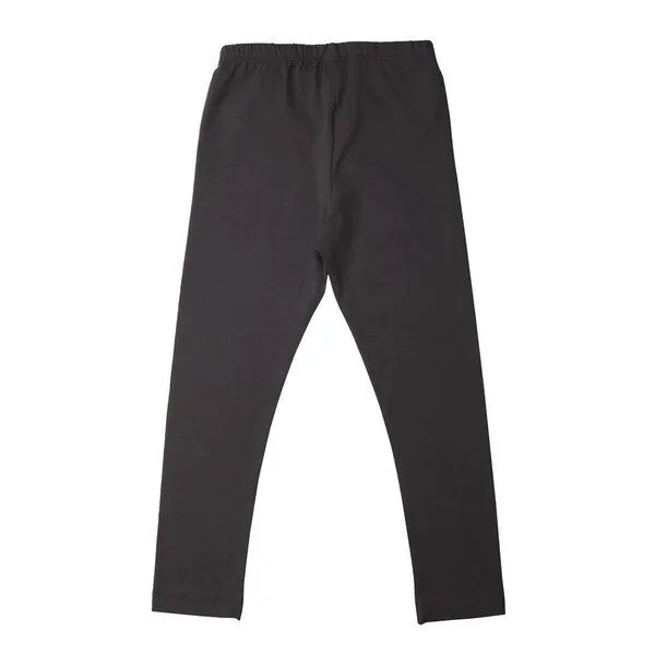 Walkiddy Kleinkinder Leggings GOTS-zertifiziert aus Bio-Baumwolle anthrazit (Gr. 98–116) – Walkiddy – Produktbild 1 von 2