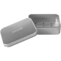 pandoo pandoo Seifendose mit Abtropfgitter aus Aluminium – Produktbild 1 von 1