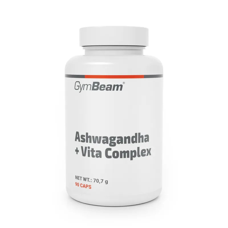 GymBeam GymBeam Ashwagandha + Vita Complex 90 Kapseln – Produktbild 1 von 1