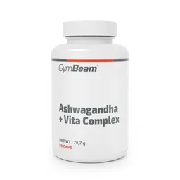 GymBeam GymBeam Ashwagandha + Vita Complex 90 Kapseln – Produktbild 1 von 1