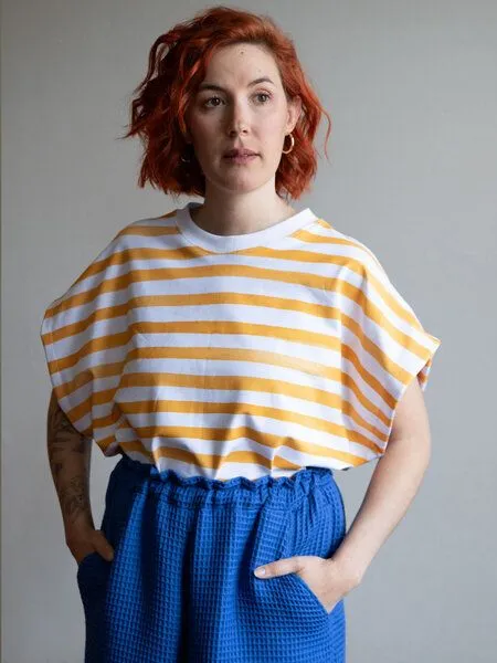 Ecostories Ecostories Damen T-Shirt Sonnentanz – Produktbild 1 von 4