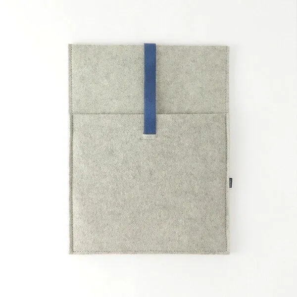 matilda k. manufaktur matilda k. manufaktur Tablethülle aus Wollfilz 'moritz' (mit Einsteckfach)| für apple ipad | ipad air | ipad pro 11 | 12,9 zoll, Green, – Produktbild 2 von 8