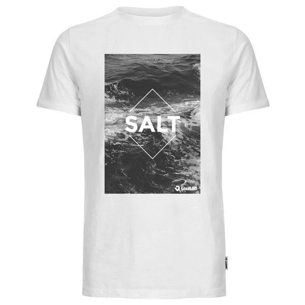 Lexi&Bö Lexi&Bö Salt Herren T-Shirt, Weiss, – Produktbild 1 von 2
