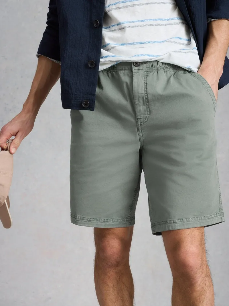 White Stuff Shorts Sutton - 34/R, Hellgrün, – Produktbild 1 von 4