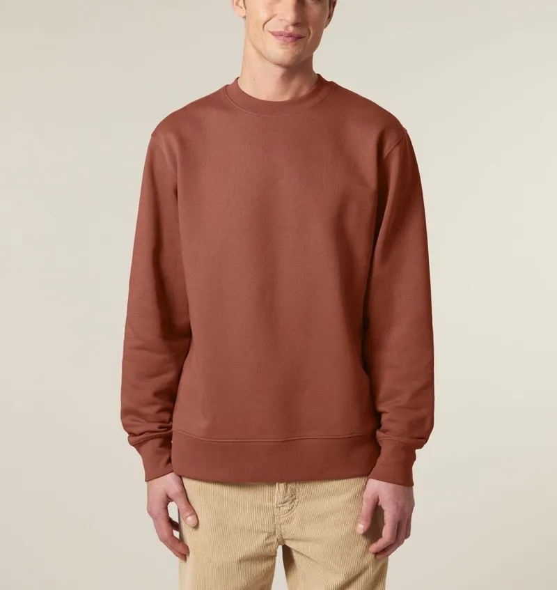 UNIPOLAR UNIPOLAR Herren vegan Pullover Basic Chess Heritage, Braun, – Produktbild 1 von 2