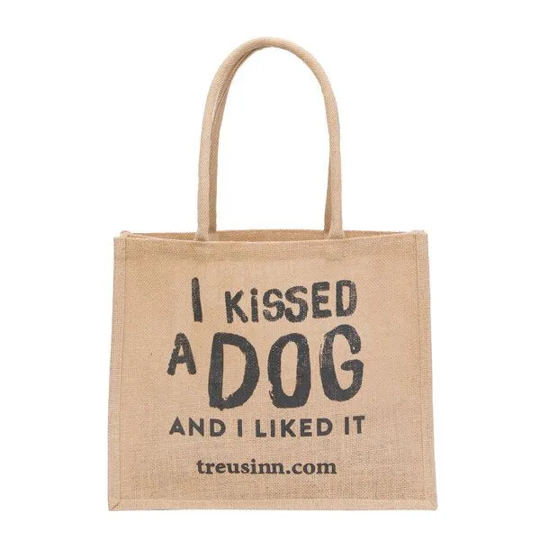 Treusinn Treusinn Eco Shopper "Kiss" / 100% Jutegewebe – Produktbild 1 von 2