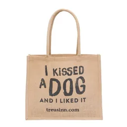 Treusinn Treusinn Eco Shopper "Kiss" / 100% Jutegewebe – Produktbild 1 von 1