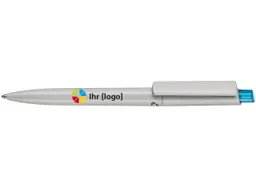 RITTER CARES RITTER CARES Kugelschreiber 'Crest Recycled' grau/caribic-blau – Produktbild 1 von 1