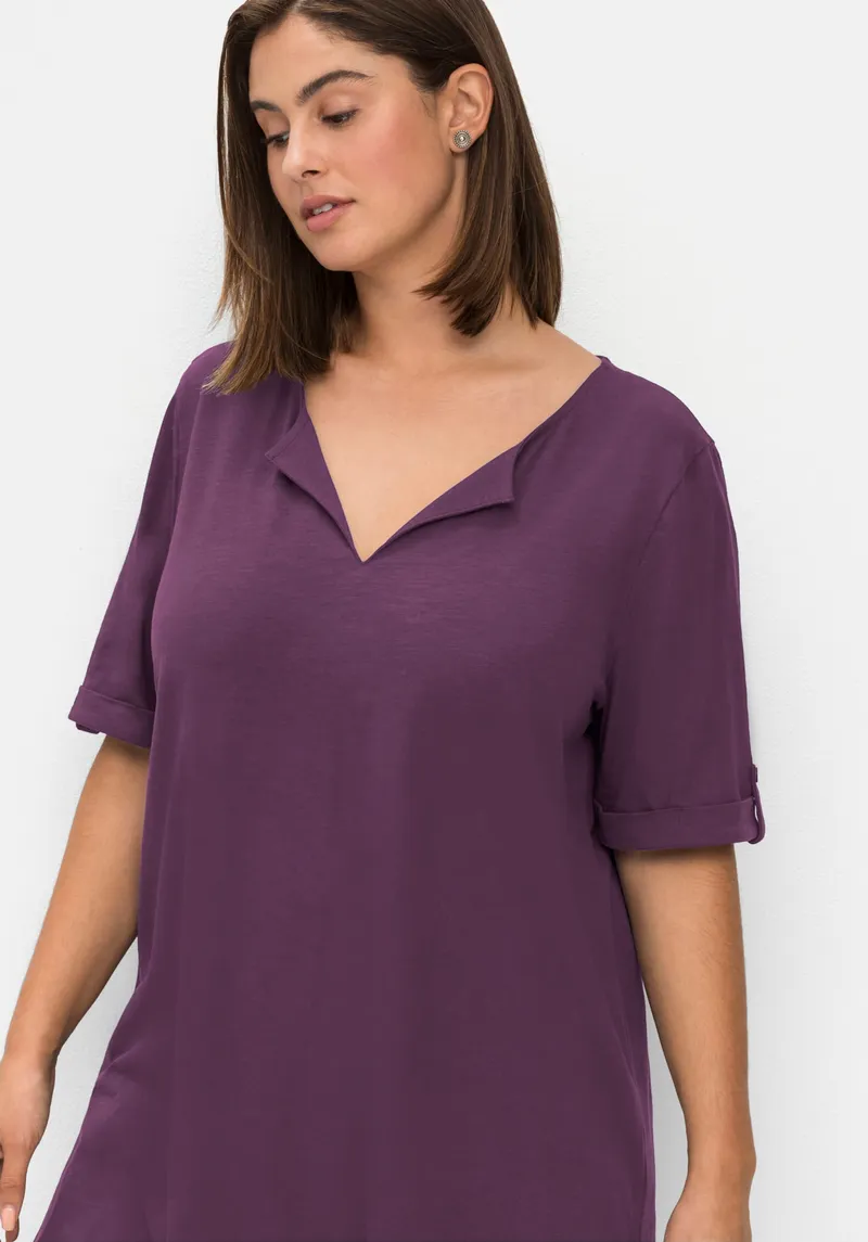 sheego Longshirt traube, Traube, – Produktbild 2 von 2