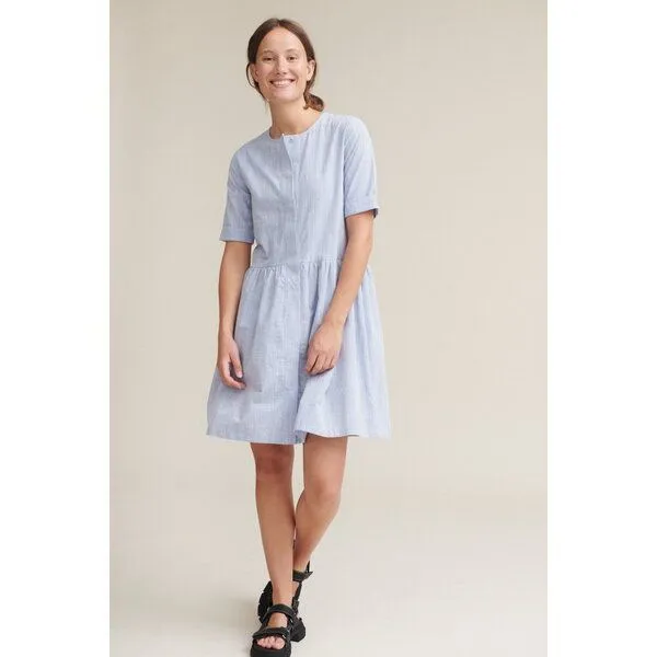 Basic Apparel Basic Apparel Kleid ANEMONE aus Bio-Baumwolle, Blau (navy), – Produktbild 1 von 3