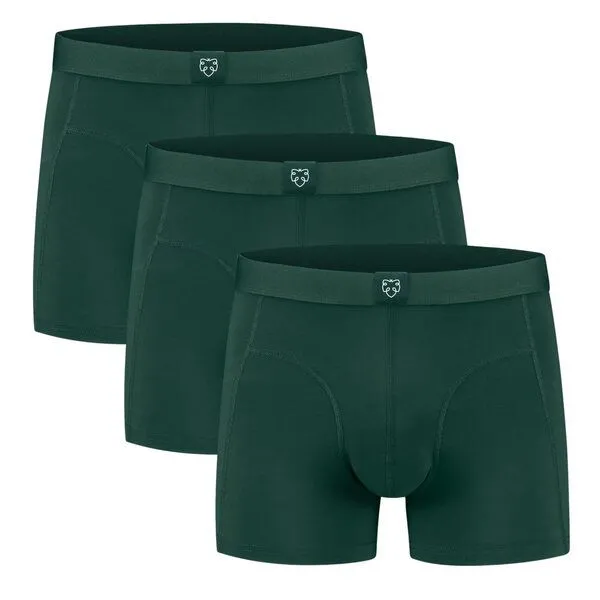 A-Dam A-Dam 3er Pack Boxer Brief Uni, Falco (grün), – Produktbild 1 von 1