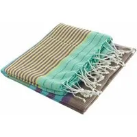 Karawan authentic Karawan authentic Fouta Hamamtuch aus reiner Bio-Baumwolle 200 × 100 cm (Stil SUD) – Produktbild 1 von 1