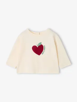 Vertbaudet Shirt mit Herzmotiv Baby Mädchen – Produktbild 1 von 1