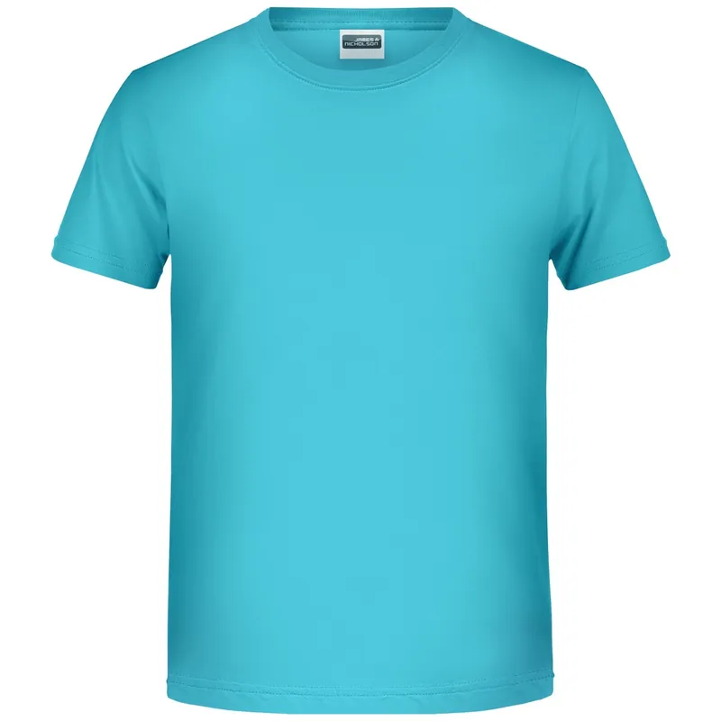 James & Nicholson James & Nicholson T-Shirt für Jungen in klassischer Form 8008B Gr. 2XL-158/164 pacific – Produktbild 1 von 1