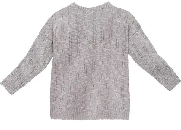 Disana Disana Leinen Pullover, Grau, – Produktbild 2 von 2