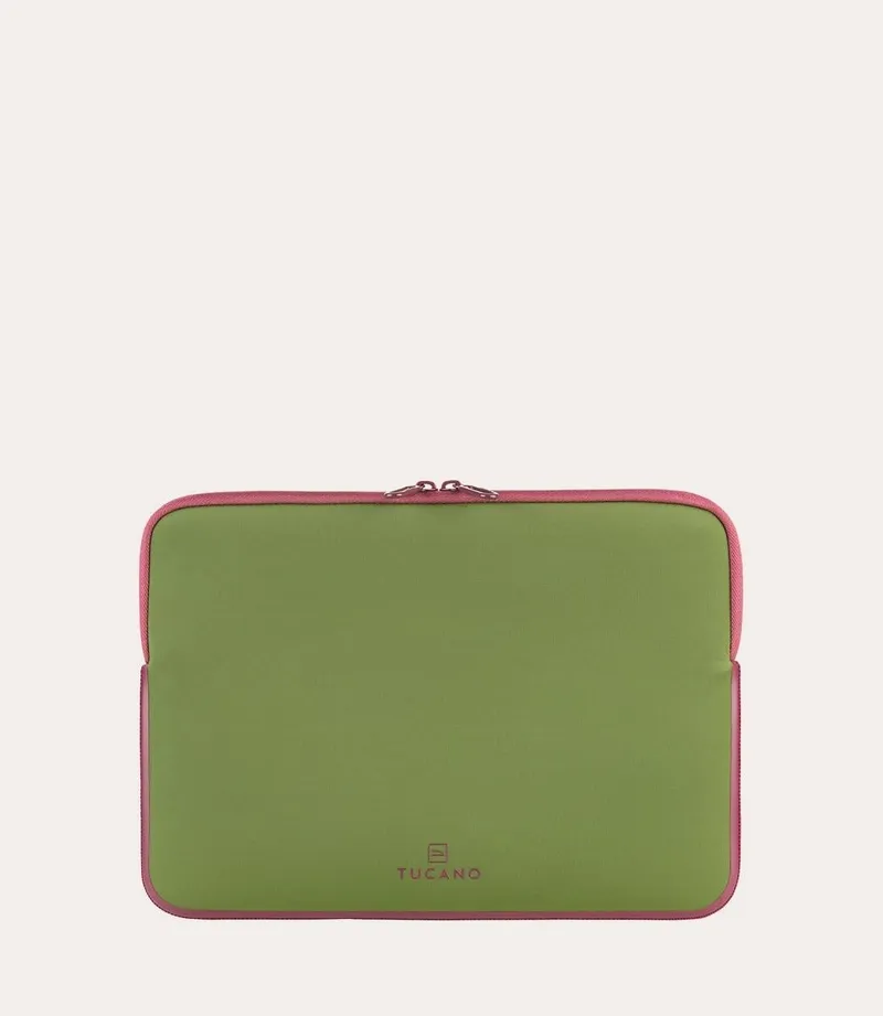 Tucano ELEMENTS 2 Sleeve Schutzhülle MacBook Air 13'', MacBook Pro 13'', Laptop 12'' grün/lila – Produktbild 1 von 1