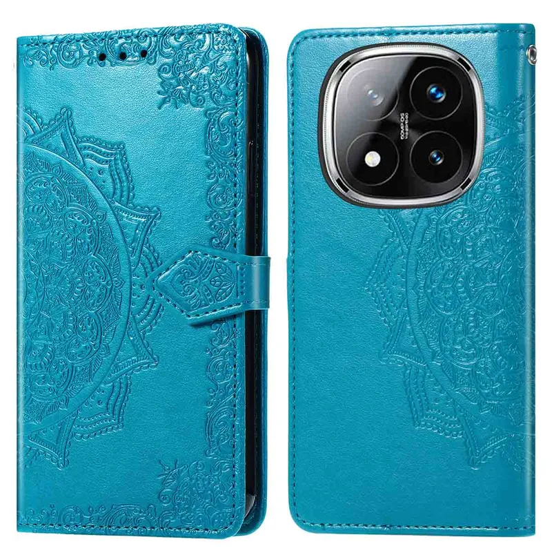 imoshion imoshion Mandala Klapphülle für das Xiaomi Poco X7, Türkis, – Produktbild 1 von 1