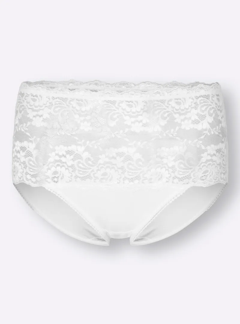 wäschepur Taillenslip weiß, Weiß, – Produktbild 2 von 2