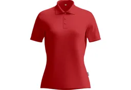 Qualitex Workwear Warnschutz-Shirt Poloshirt Damen Kurzarm – atmungsaktiv & nachhaltig Polo Shirt (1-tlg) Damen Poloshirt kurzarm aus Tencel – bequem, robust & vielseitig – Produktbild 1 von 1