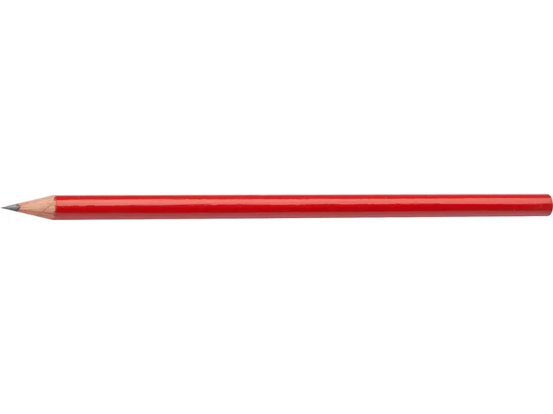 Memo Bleistift rot lackiert rund aus Zedernholz, FSC-zertifiziert – Produktbild 1 von 1