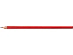 Memo Bleistift rot lackiert rund aus Zedernholz, FSC-zertifiziert – Produktbild 1 von 1