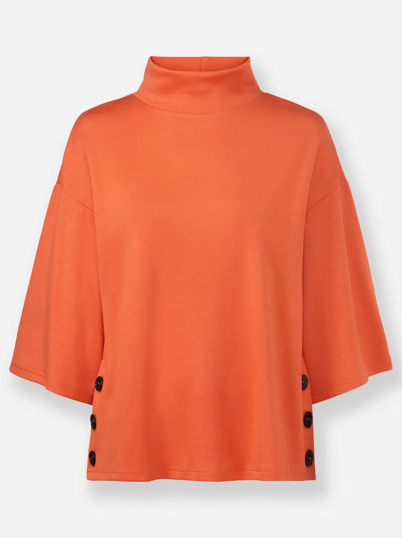 heine Sweatshirt orange, Orange, – Produktbild 1 von 2