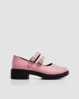 BOHEMA BOHEMA Damen vegan Ballerinas Mary Jane Zwilling Rosa – Produktbild 1 von 1