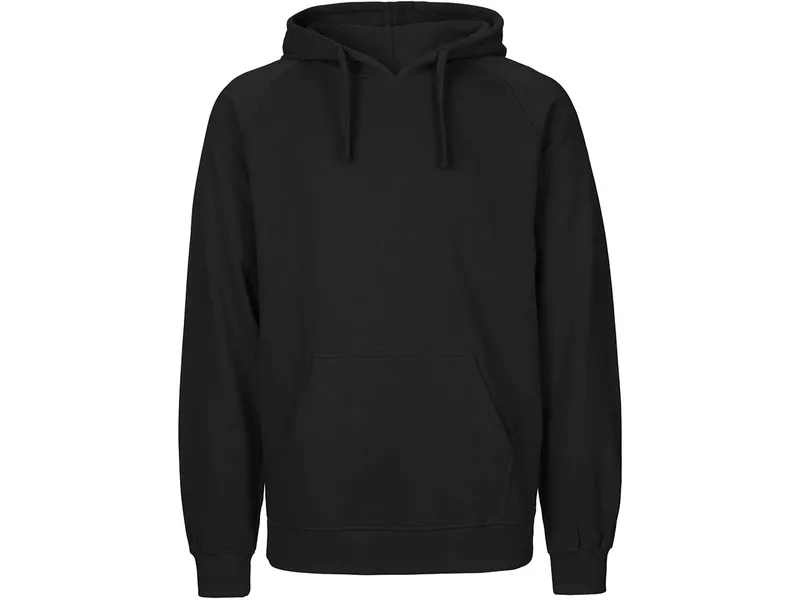 Neutral Neutral Bio-Unisex-Hoodie 'Tiger Cotton' mit gebürstetem Fleece, black, Gr. L – Produktbild 1 von 1
