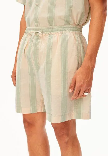 ARMEDANGELS ARMEDANGELS STRIPED Herren Shorts aus 100% Bio-Baumwolle, Foam, – Produktbild 3 von 4
