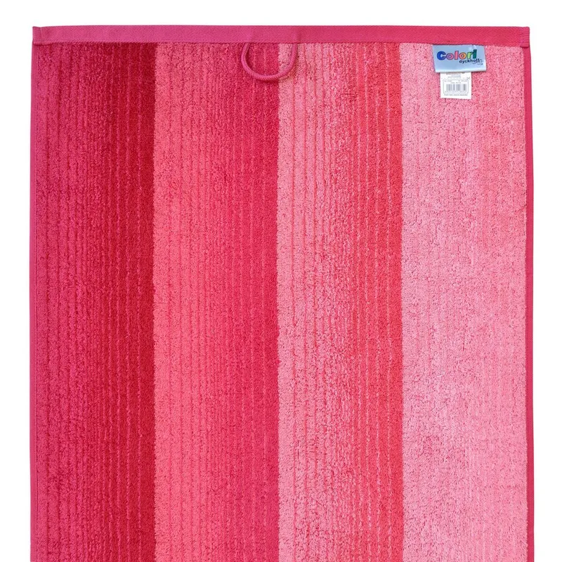 dyckhoff dyckhoff Handtücher Colori, Walkfrottee (Packung, 1-St), mit Farbverlauf, Rosa, – Produktbild 2 von 4