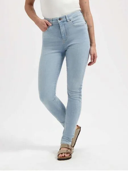 Kuyichi KUYICHI Damen Skinny Jeans Carey High Rise Skinny, Sky blue, – Produktbild 4 von 6