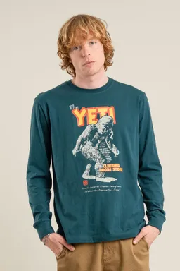 KOMODO KOMODO Herren vegan T-Shirt Yeti Teal – Produktbild 1 von 1