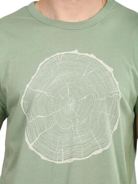 Life-Tree Life-Tree Fairwear Bambus Shirt Men BigSlice, Grün, – Produktbild 4 von 4